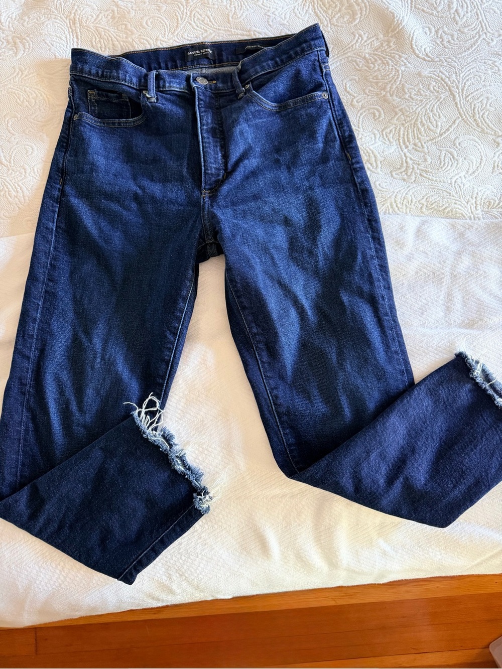 Banana Republic High Rise premium jeans.